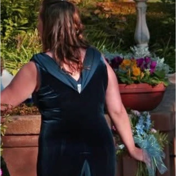 Coldwater Creek Dresses & Skirts - Coldwater Creek Navy High Low Dress